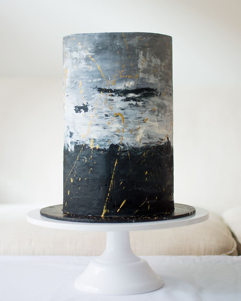 Contemporary design cake - Ruwi's Cakes