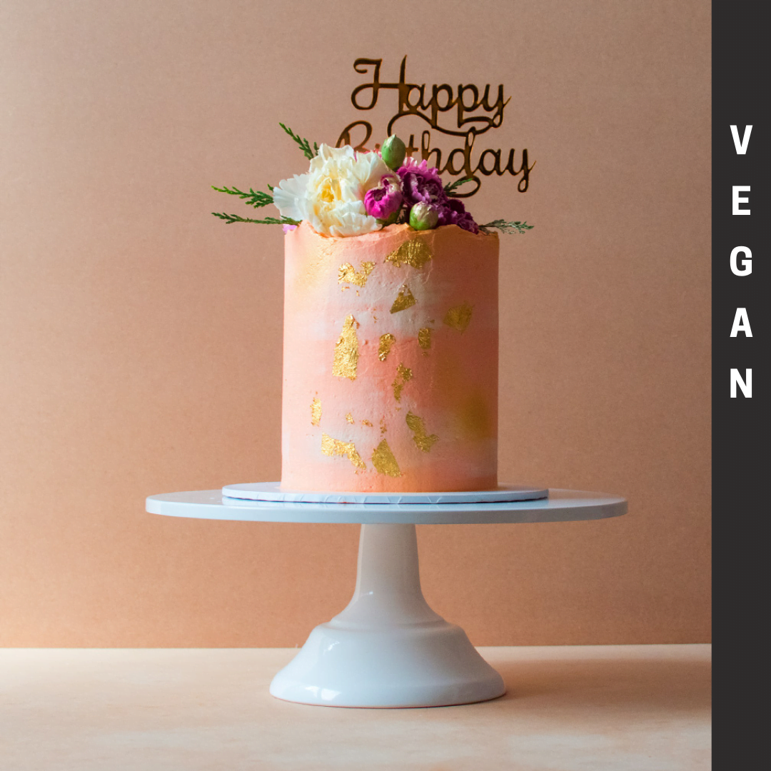 Vegan and Gluten-free Tiramisu Cream Cake