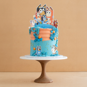 Bluey Birthday Cake