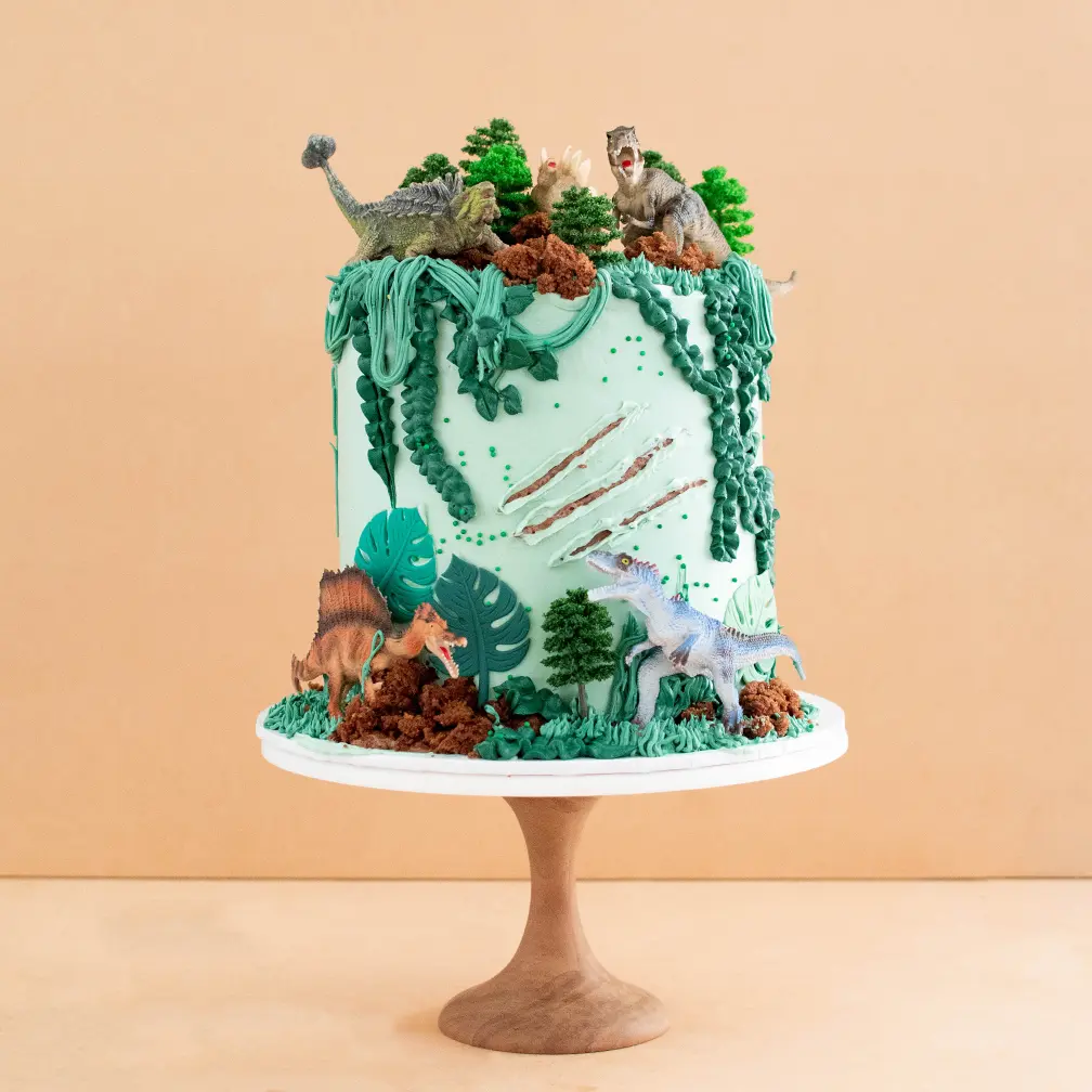 Dinosaur Birthday Cake
