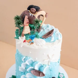 Alternative view of Moana Adventure Cake