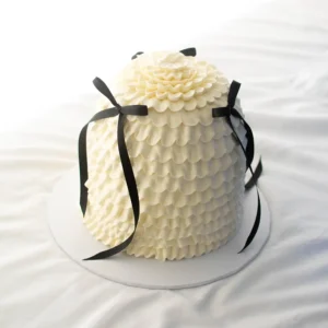 Alternative view of Ruffled Cake